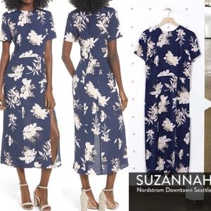 Leith Print Midi Dress